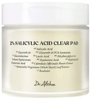 Toner Dr. Althea 2% Salicylic Acid Clear Pad 60 st
