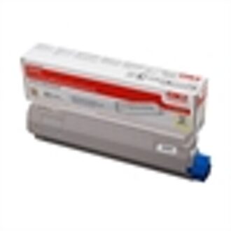 Toner geel - 10000 pagina's - 44059209