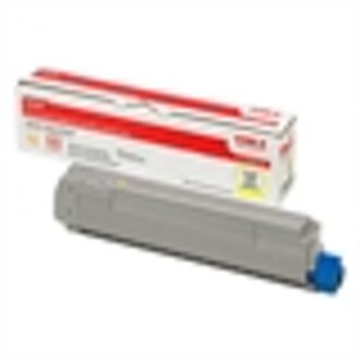 Toner geel - 6000 pagina's - 43487709