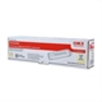 Toner geel - 8000 pagina's - 44059105