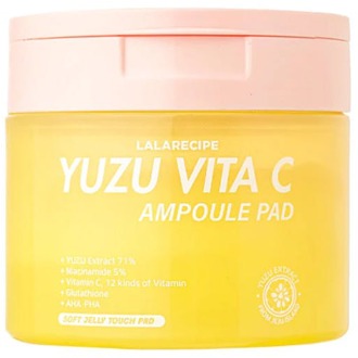 Toner Lala Recipe Yuzu Vita C Ampoule Pad 80 st