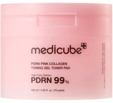 Toner Medicube PDRN Pink Collagen Toning Gel Toner Pad 70 st