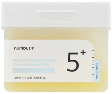 Toner Numbuzin No.5+ Vitamin-Niacinamide Concentrated Pad 70 st