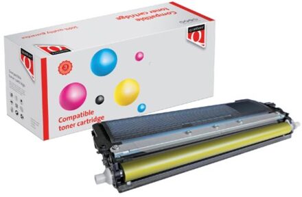 Toner quantore alternatief tbv brother tn-230y Geel