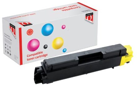 Toner quantore alternatief tbv kyocera tk-5150y Geel