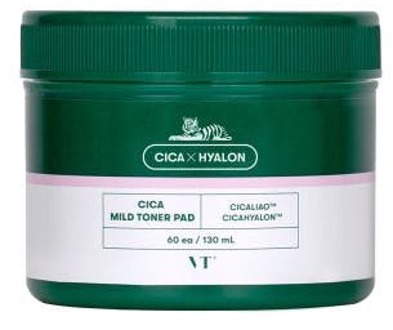 Toner VT Cosmetics Cica Mild Toner Pad 130 ml
