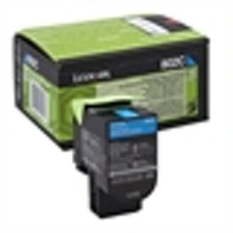Tonercartridge Lexmark 80C20C0 prebate blauw