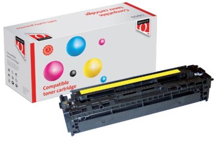 Tonercartridge quantore alternatief tbv hp ce322a 128a geel