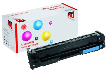 Tonercartridge quantore alternatief tbv hp cf531a 205a blauw