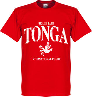 Tonga Rugby T-Shirt - Rood