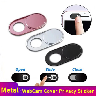 Tongdaytech WebCam Cover Shutter Magnet Slider Metal Ultra Thin Camera Cover For Web Cam Phone PC Laptop Lens Privacy Sticker