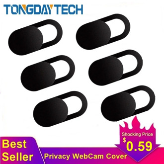 Tongdaytech WebCam Cover Shutter Magnet Slider Plastic Universal Antispy Camera Cover For Laptop iPad PC Macbook Privacy Sticker