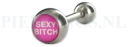 Tongpiercing logo Sexy Bitch