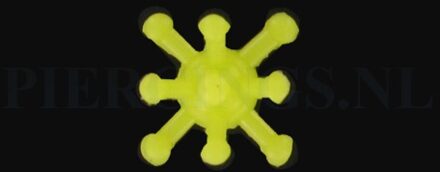 Tongpiercing tickler geel