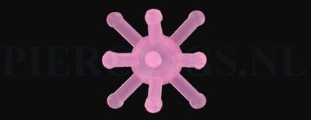 Tongpiercing tickler licht roze