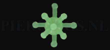 Tongpiercing tickler mintgroen