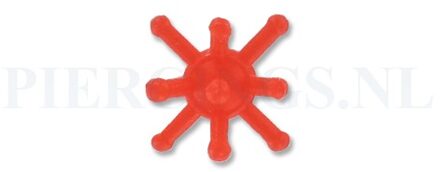 Tongpiercing tickler rood