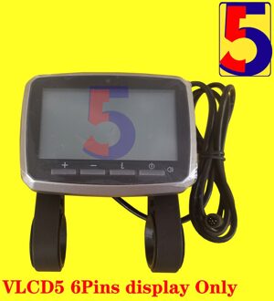 Tongsheng TSDZ2 VLCD5 Display 6Pins Of 8Pins-VLCD6 Display-XH18 Display Voor Tongsheng TSDZ2 Mid Motor VLCD5 6Pin enkel en alleen