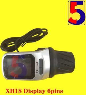 Tongsheng TSDZ2 VLCD5 Display 6Pins Of 8Pins-VLCD6 Display-XH18 Display Voor Tongsheng TSDZ2 Mid Motor