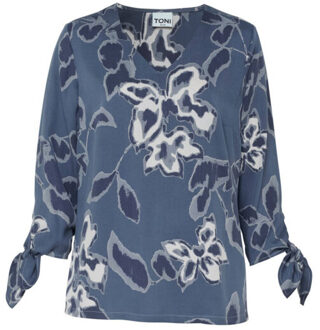 Toni Blouse lange mouw 78-08/1460-11 Beige - 42