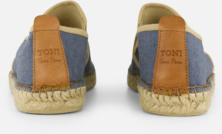 Toni Pons Dallas Espadrilles denim Canvas Blauw - 43,44,45