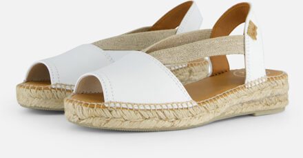 Toni Pons Etna Dames Espadrilles - Wit - Maat 36