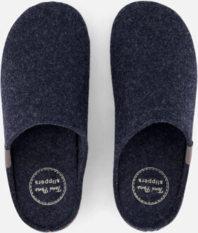 Toni Pons Pantoffels Mona blauw Vilt - 36,37,38