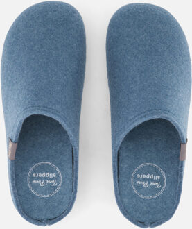 Toni Pons Pantoffels Mona blauw Vilt - 37