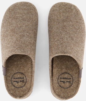 Toni Pons Pantoffels Mona taupe Vilt - 37