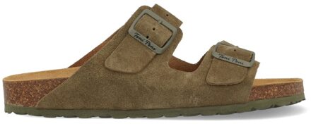 Toni Pons Slippers GER-QT-ARMY PIEL Groen maat