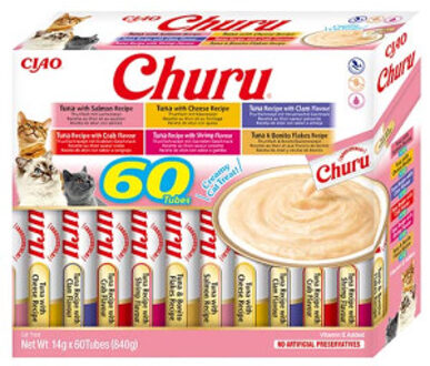 tonijn multipack kattensnack 60 x 14 g