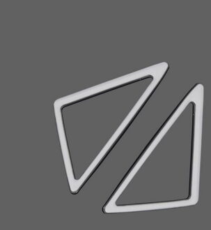 Tonlinker 2 PCS Center Console Kleine outlet Cover sticker voor CITROEN DEESSE DS7 Auto Styling rvs Cover Stickers 1 stk sliver