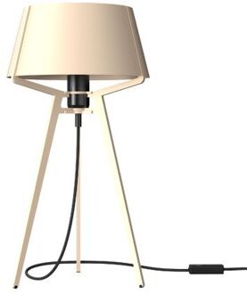 Tonone Bella Tafellamp - Creme wit - Zwart