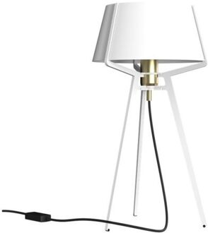 Tonone Bella Tafellamp - Wit - Messing