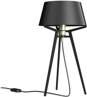 Tonone Bella Tafellamp - Zwart - Messing