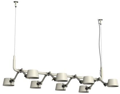 Tonone Bolt 8-pack Pendant Hanglamp - Lichtgrijs