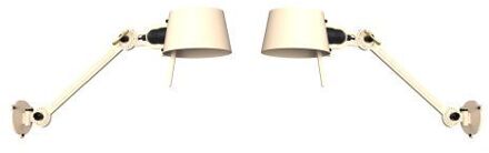Tonone Bolt Bed Sidefit met stekker Wandlamp Set van 2 - Creme Wit