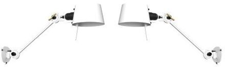 Tonone Bolt Bed Sidefit met stekker Wandlamp Set van 2 - Wit