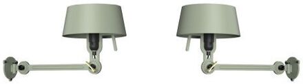 Tonone Bolt Bed Underfit Install Wandlamp Set van 2 - Groen