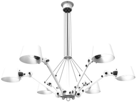 Tonone Bolt Chandelier Kroonluchter - Wit