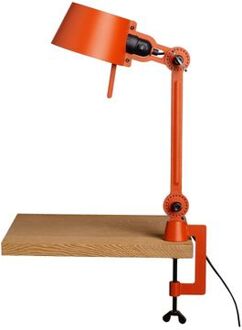 Tonone Bolt Desk 1 arm Small Bureaulamp met tafelklem - Oranje