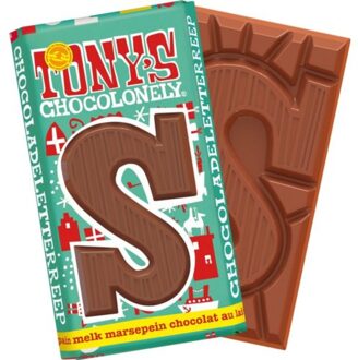 Tony's Chocolonely Chocolade Tonys Chocolonely melk marsepein S 180 gr