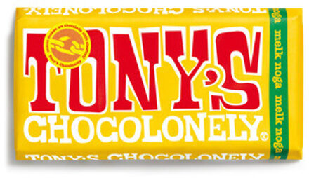 Tony's Chocolonely - Melk Nogo 180 Gram 15 Stuks