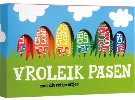 Tony's Chocolonely proeverijtje pasen eitjes