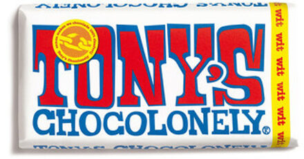 Tony's Chocolonely - Wit 180 Gram 15 Stuks