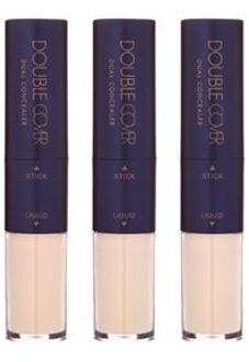 TONYMOLY Double Cover Dual Concealer - 3 Colors #01 Light Beige
