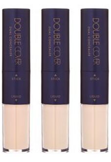 TONYMOLY Double Cover Dual Concealer - 3 Colors #02 Skin Beige