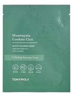 TONYMOLY Houttuynia Cordata Cica Quick Calming Mask 20ml x 1 sheet