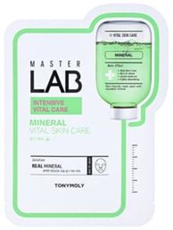 TONYMOLY Master Lab Real Mask Sheet - 9 Types Mineral