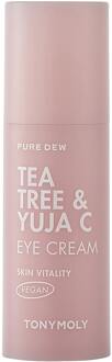 TONYMOLY Oogcrème TonyMoly Pure Dew Tea Tree & Yuja C Vitality Eye Cream 30 ml